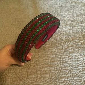 Christmas rhinestone headband